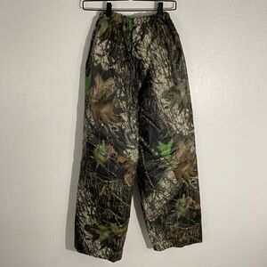 Stearns Dry Wear Pants Camo Men’s Size M Elastic Waist Adjustable Cuffs Lined